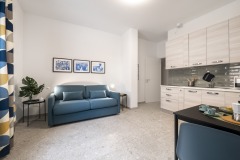 MONOLOCALE BLUE CON BAGNO PRIVATO, ESTERNO AL MONOLOCALE