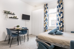 MONOLOCALE BLUE CON BAGNO PRIVATO, ESTERNO AL MONOLOCALE